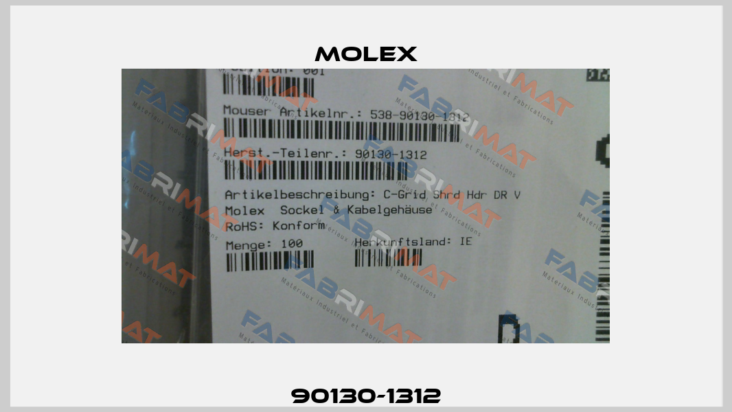 90130-1312 Molex