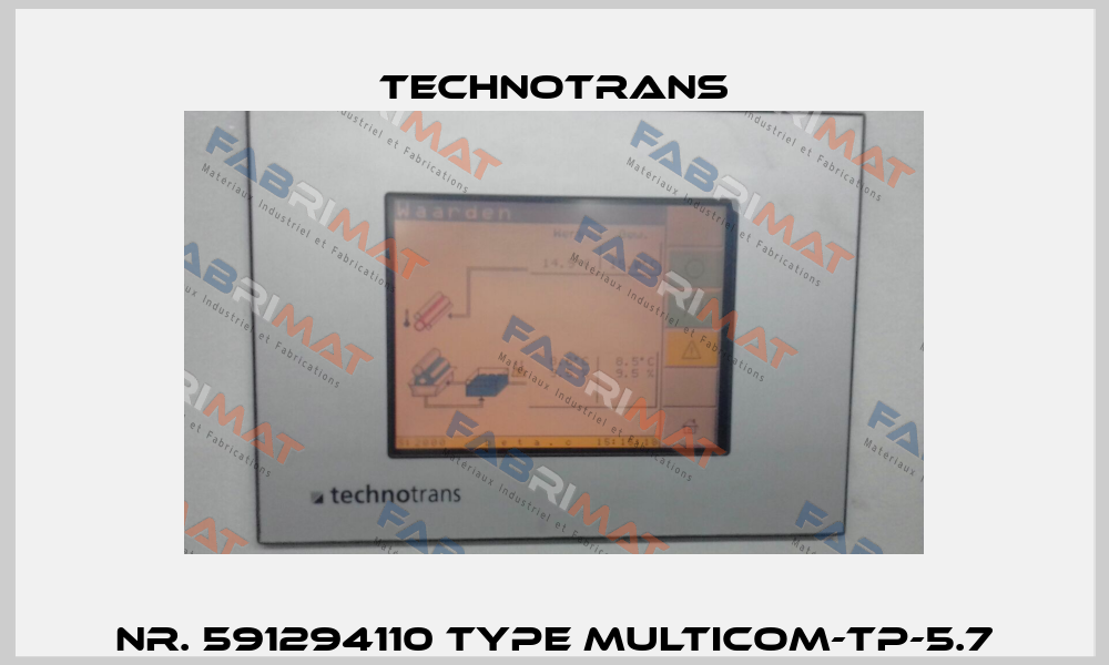 Nr. 591294110 Type multicom-TP-5.7 Technotrans