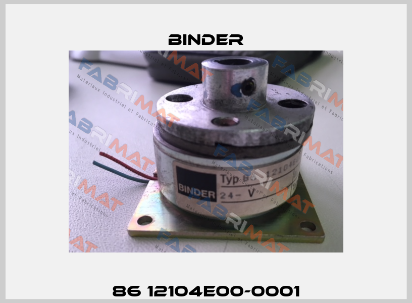 86 12104E00-0001 Binder