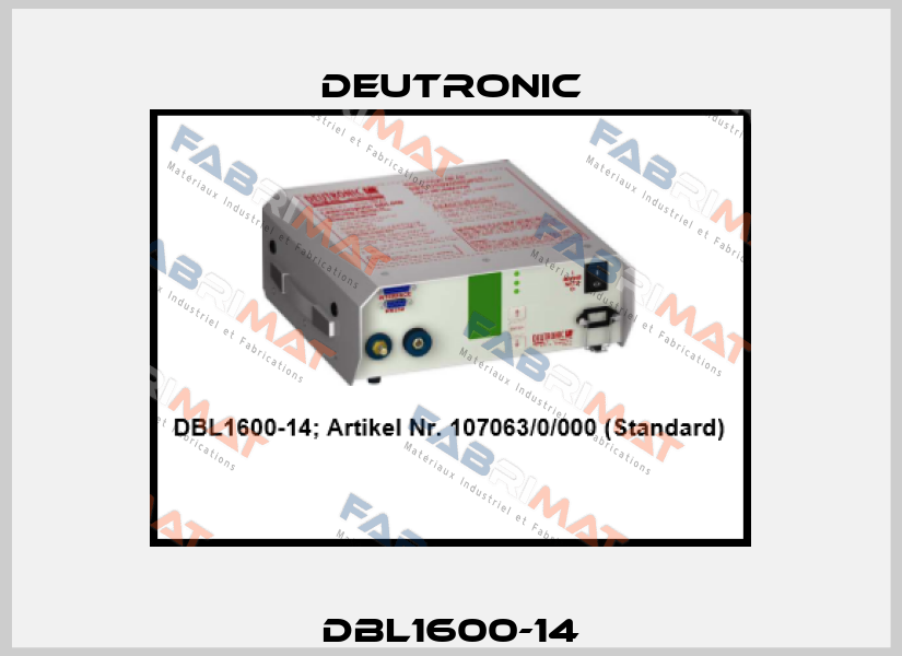 DBL1600-14 Deutronic