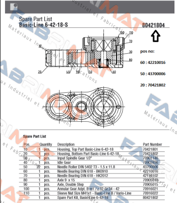 70421802  Lubbering