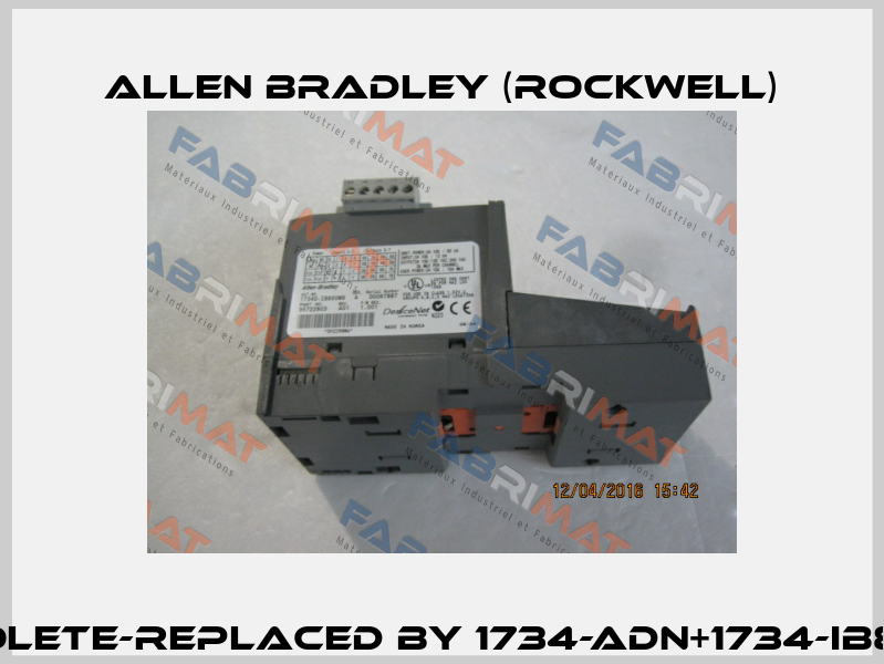 1734DIB8XOW8 -obsolete-replaced by 1734-ADN+1734-IB8+2 pcs of 1734-OW4  Allen Bradley (Rockwell)
