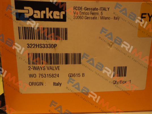 322HS3330P  Parker