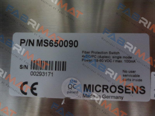 MS650090 MICROSENS