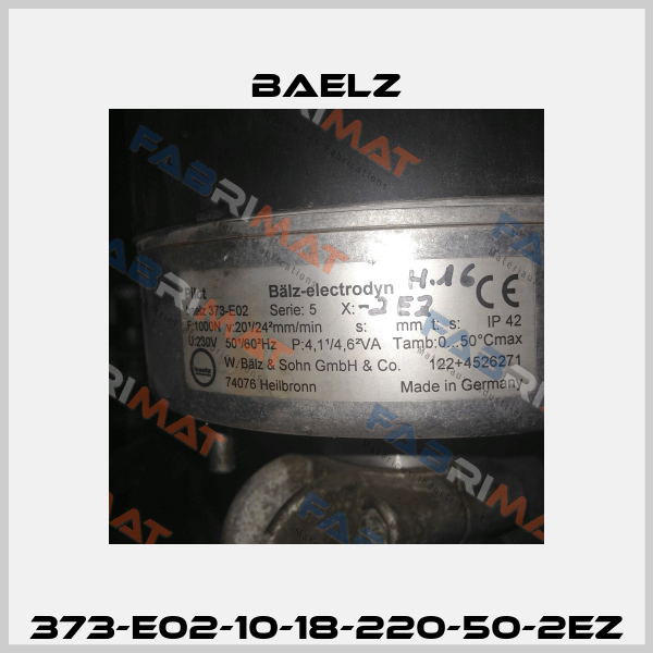 373-E02-10-18-220-50-2EZ Baelz