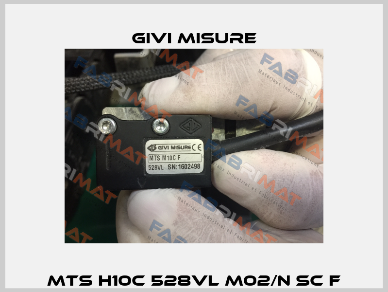 MTS H10C 528VL M02/N SC F Givi Misure