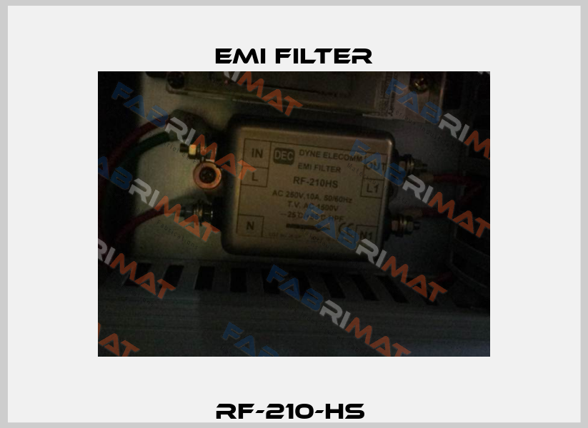 RF-210-HS  Emi Filter