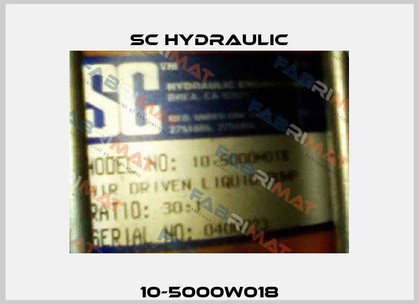 10-5000W018 SC Hydraulic
