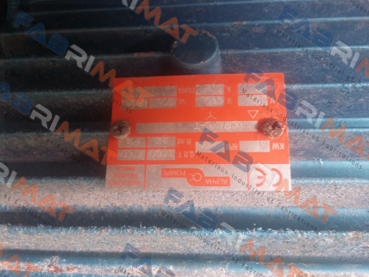 03 RAG-T Alpha Pompe