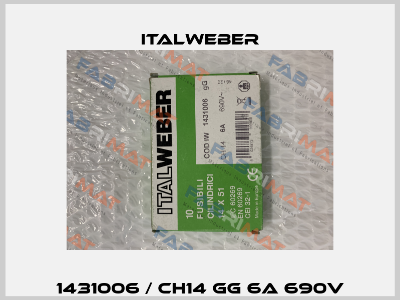 1431006 / CH14 gG 6A 690V Italweber