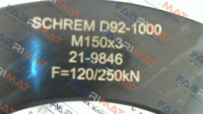 D92-1000 (M150x3) Schrem