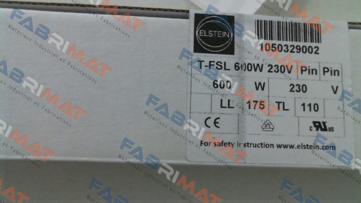 T-FSL 600 W 230 V Elstein