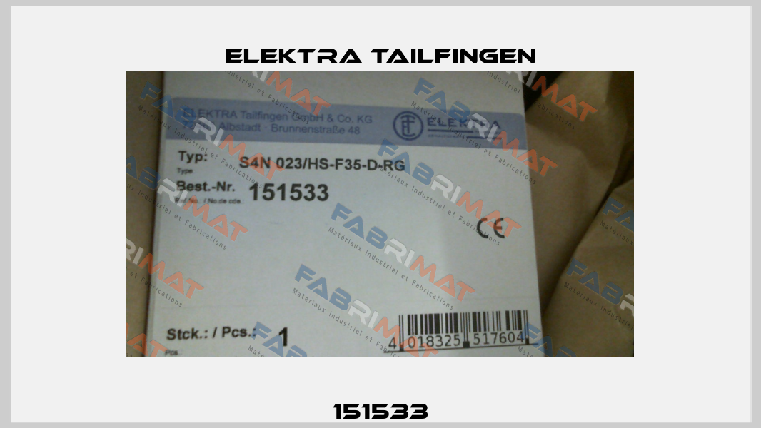 151533 Elektra Tailfingen