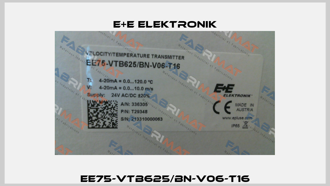 EE75-VTB625/BN-V06-T16 E+E Elektronik