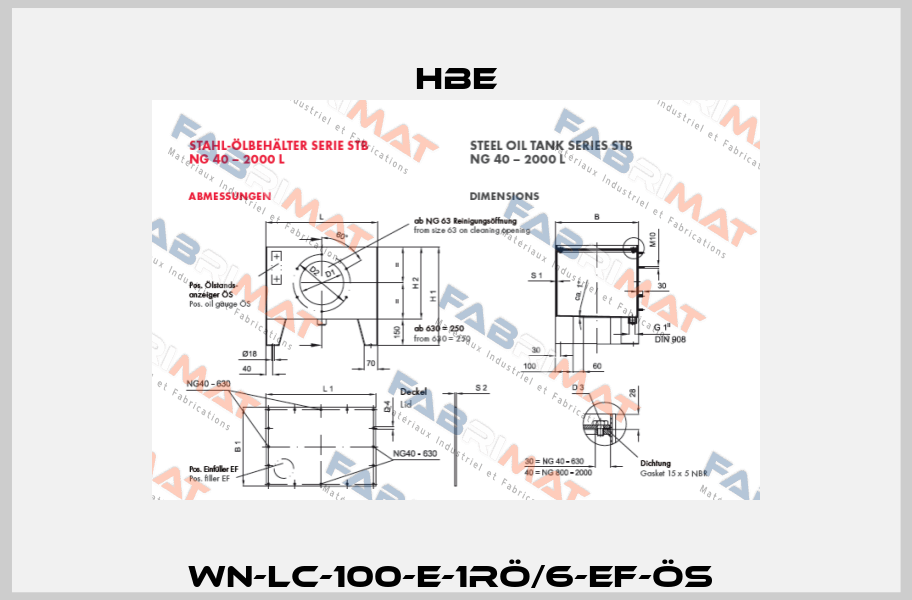 WN-LC-100-E-1RÖ/6-EF-ÖS  HBE