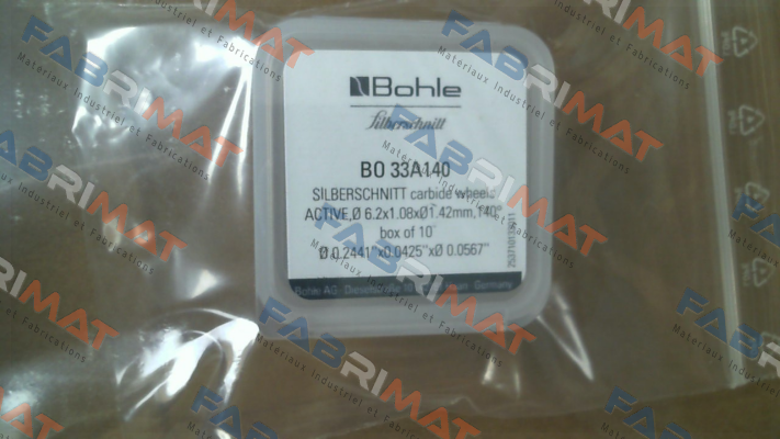 BO 33A140 (pack x10) Bohle