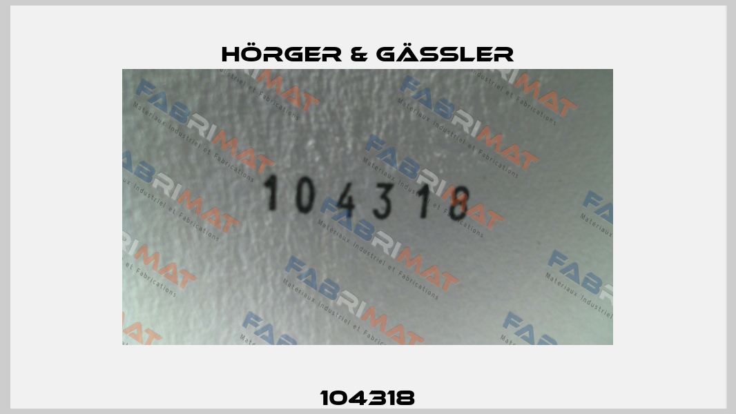104318 Hörger & Gässler
