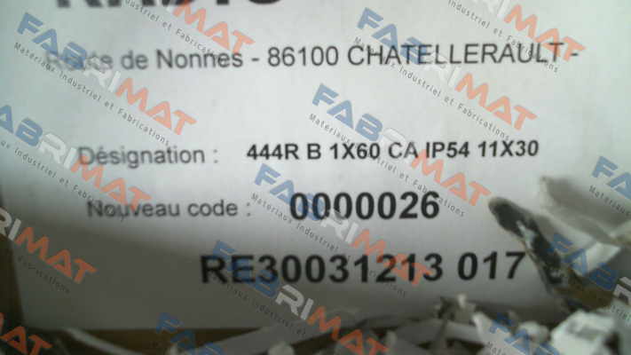 RE 0444R1B0.06CA Radio Energie