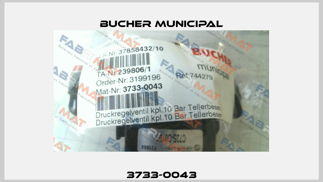 3733-0043 Bucher Municipal