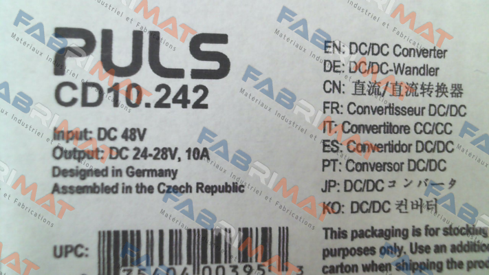 CD10.242 Puls