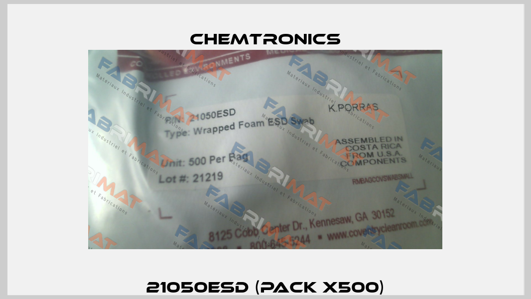 21050ESD (pack x500) Chemtronics