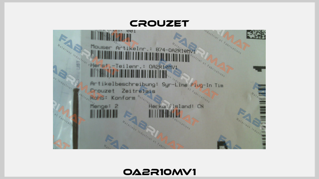 OA2R10MV1 Crouzet