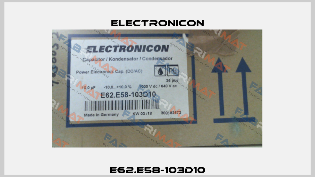 E62.E58-103D10 Electronicon