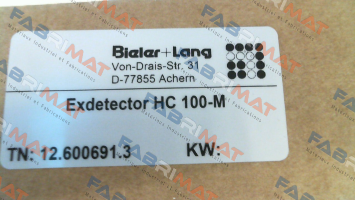 HC-100 M (12.600691.3) Bieler Lang