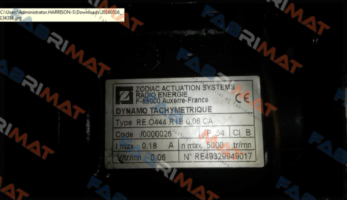 RE.0444 R16 0.06 CA Radio Energie