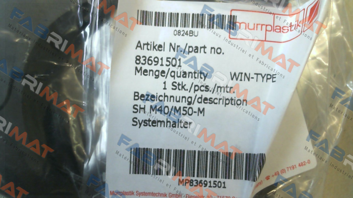 83691501 Murrplastik