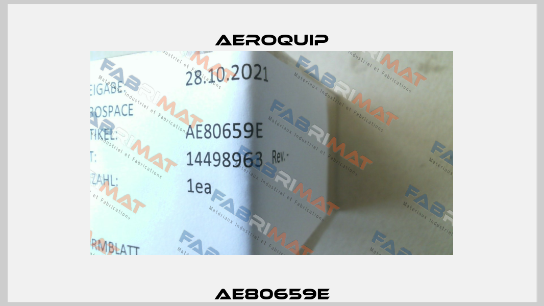 AE80659E Aeroquip
