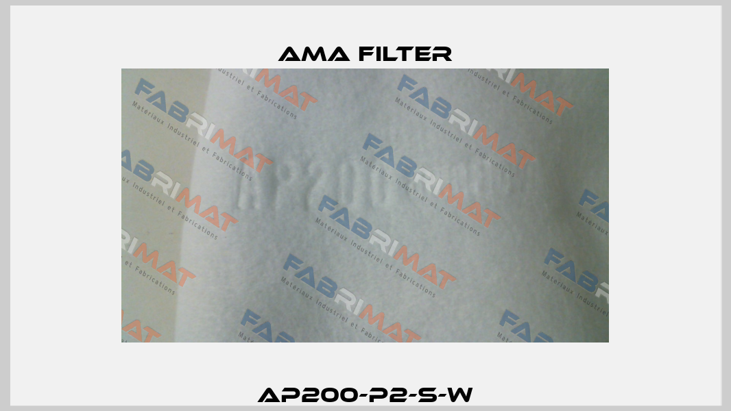 AP200-P2-S-W Ama Filter