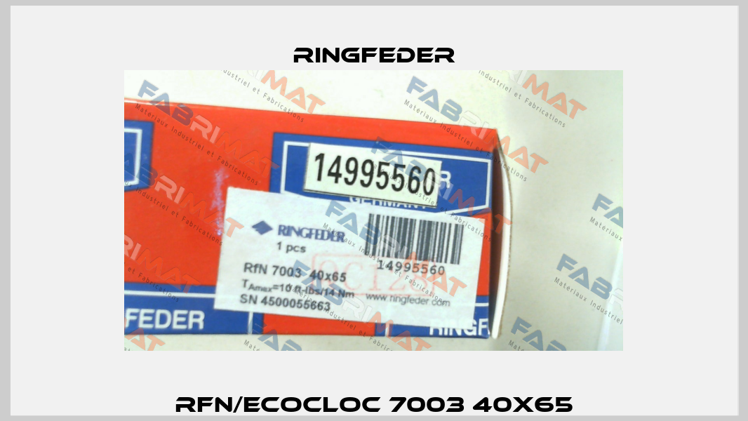 RfN/Ecocloc 7003 40X65 Ringfeder