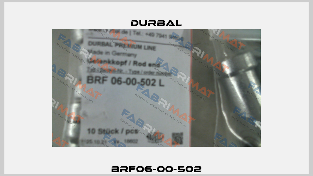 BRF06-00-502 Durbal