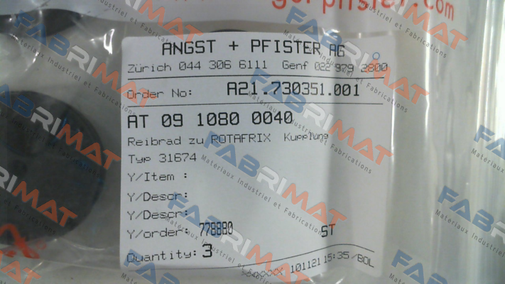 0910800040 Angst-Pfister