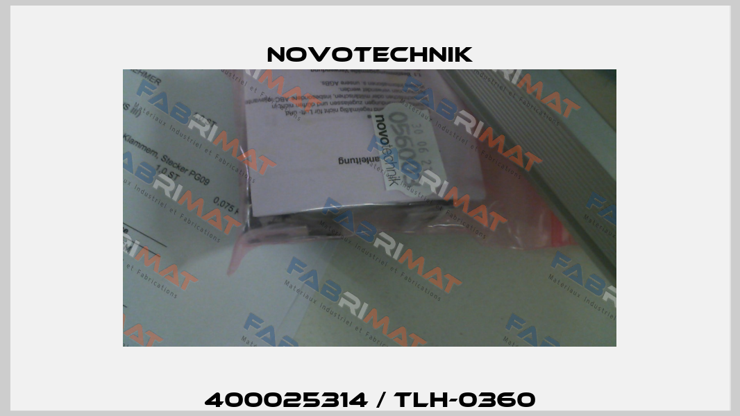 400025314 / TLH-0360 Novotechnik