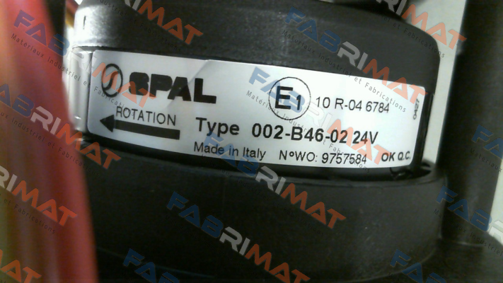 P/N: 5690114, Type: 002-B46-02 SPAL