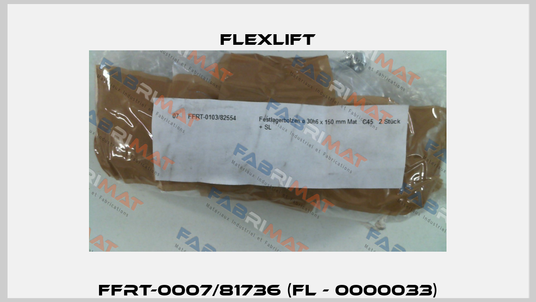 FFRT-0007/81736 (FL - 0000033) Flexlift