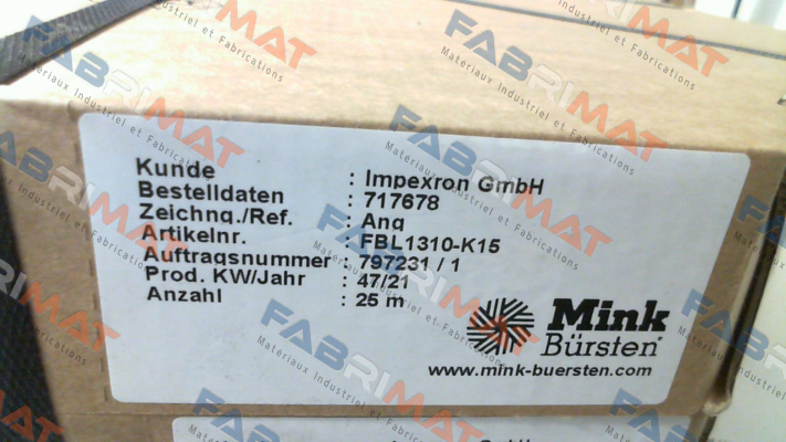 FBL1310-K15 Mink Bürsten
