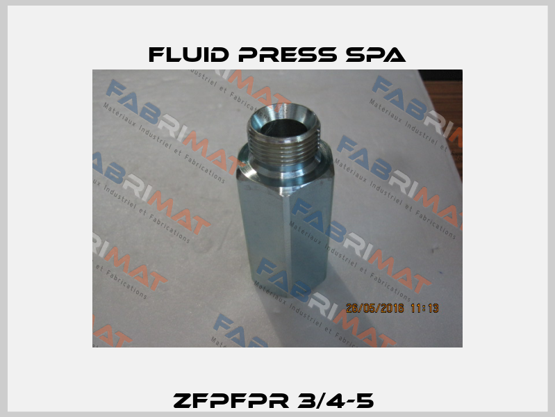 ZFPFPR 3/4-5  Fluid-Press