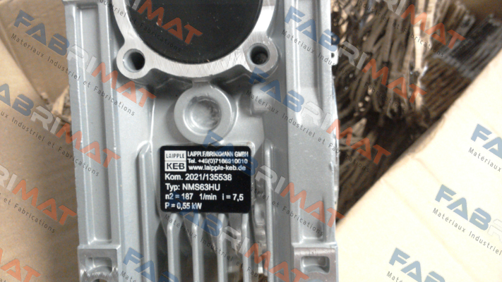 NMS63HU-7,5/1-80S/4-BR-SO-TB-FL-ST10 (MA80a4) LAIPPLE KEB