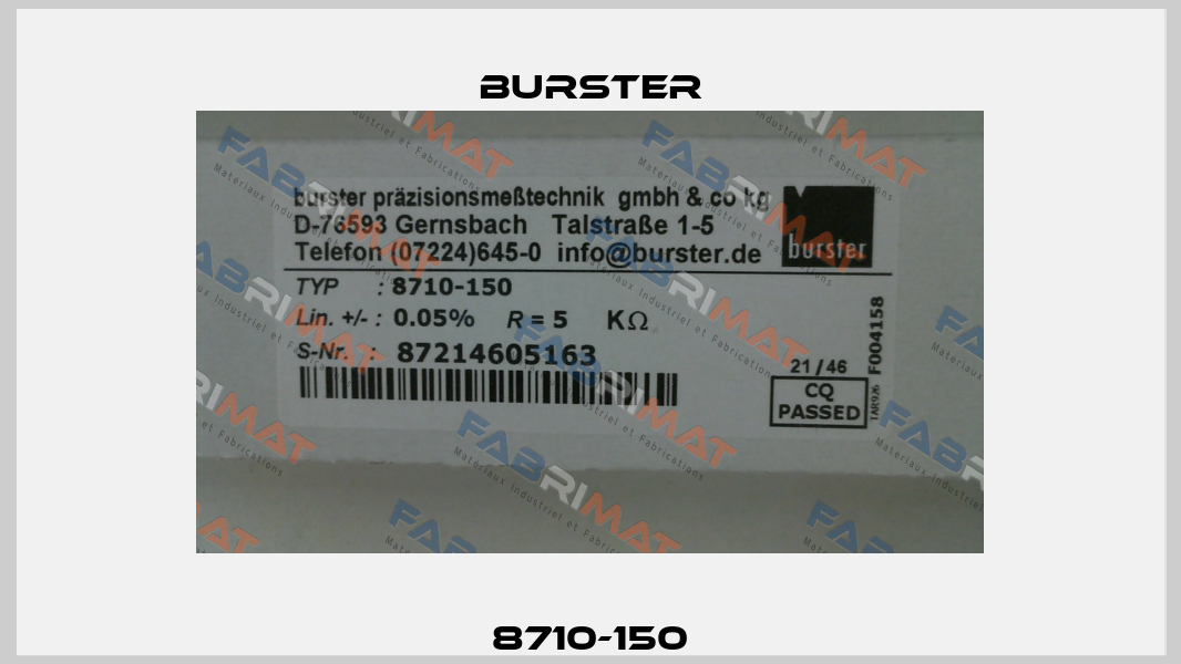 8710-150 Burster
