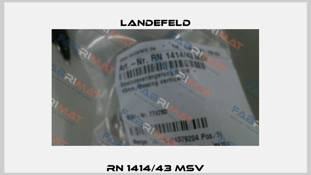RN 1414/43 MSV Landefeld