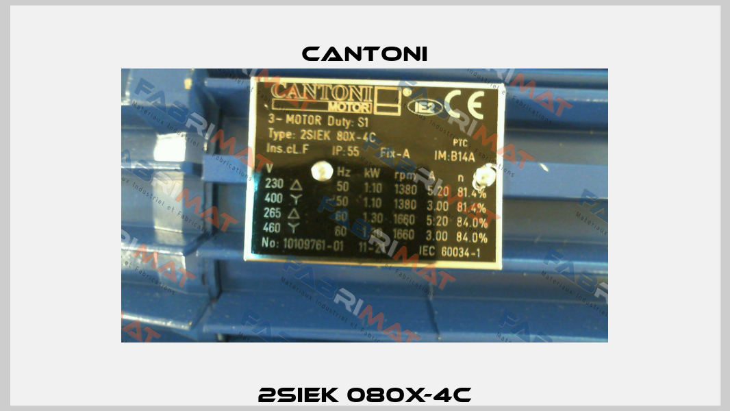 2SIEK 080X-4C Cantoni