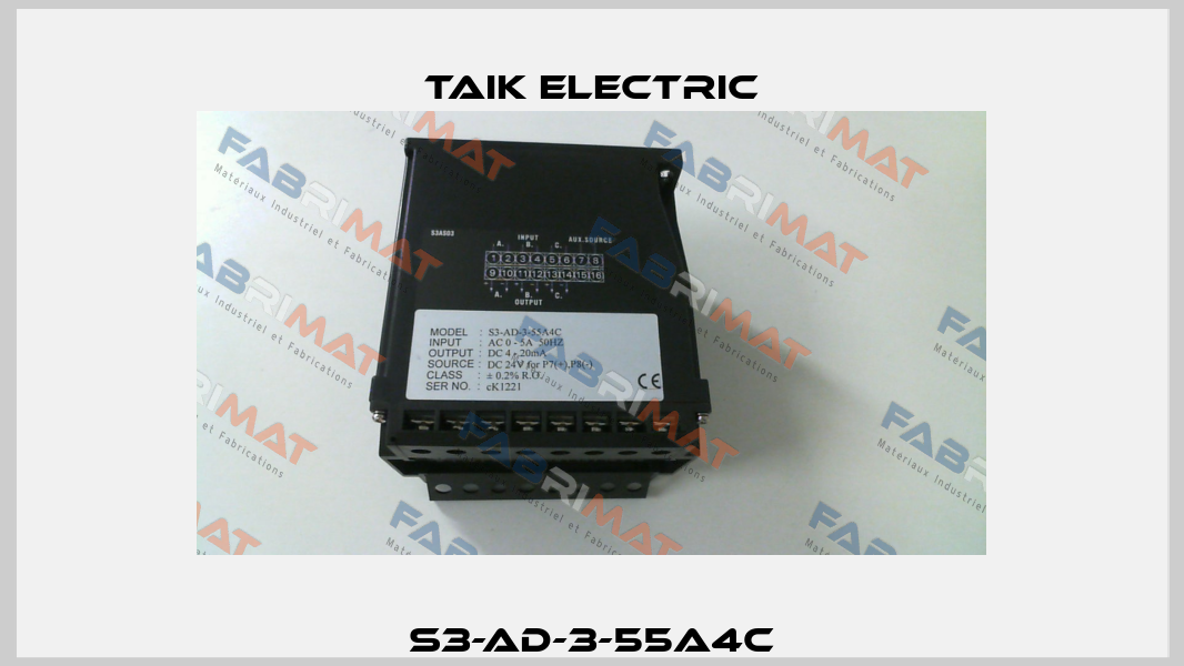 S3-AD-3-55A4C TAIK ELECTRIC