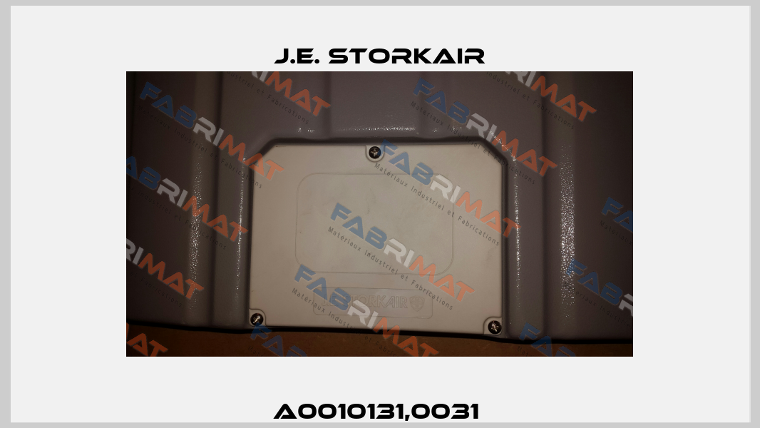 A0010131,0031  J.E. Storkair