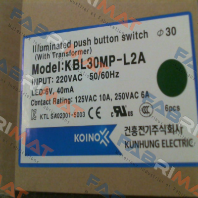 KBL30MP-L2A -11-G Koino