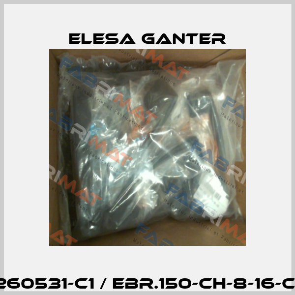 260531-C1 / EBR.150-CH-8-16-C1 Elesa Ganter