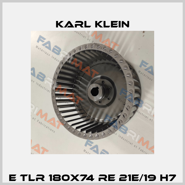 E TLR 180x74 RE 21E/19 H7 Karl Klein