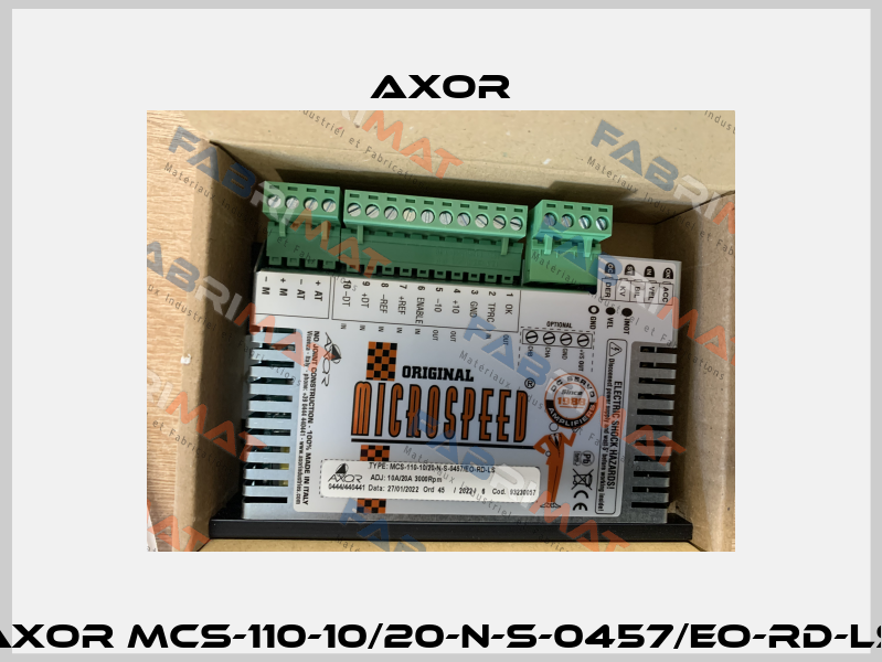 AXOR MCS-110-10/20-N-S-0457/EO-RD-LS AXOR